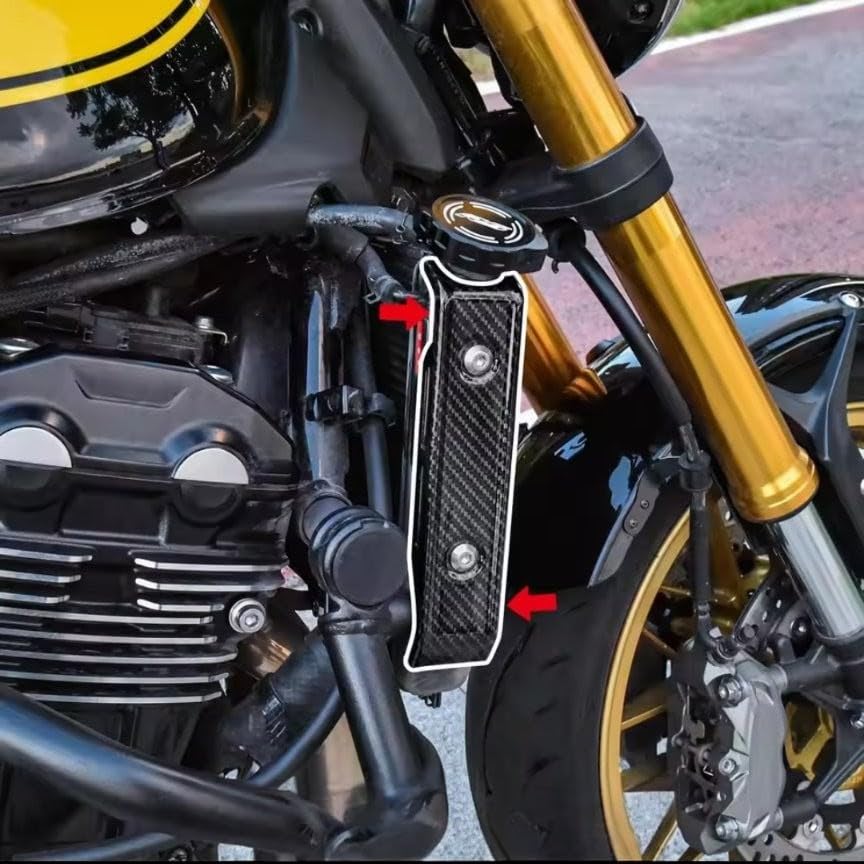 Amazon | Z900RS ラジエーターサイドカバー、コアガード、金、銀、黒